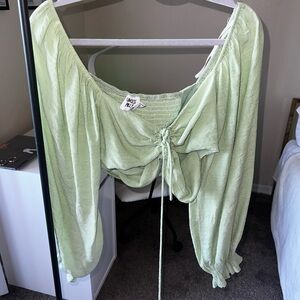 Princess polly puff sleeve top